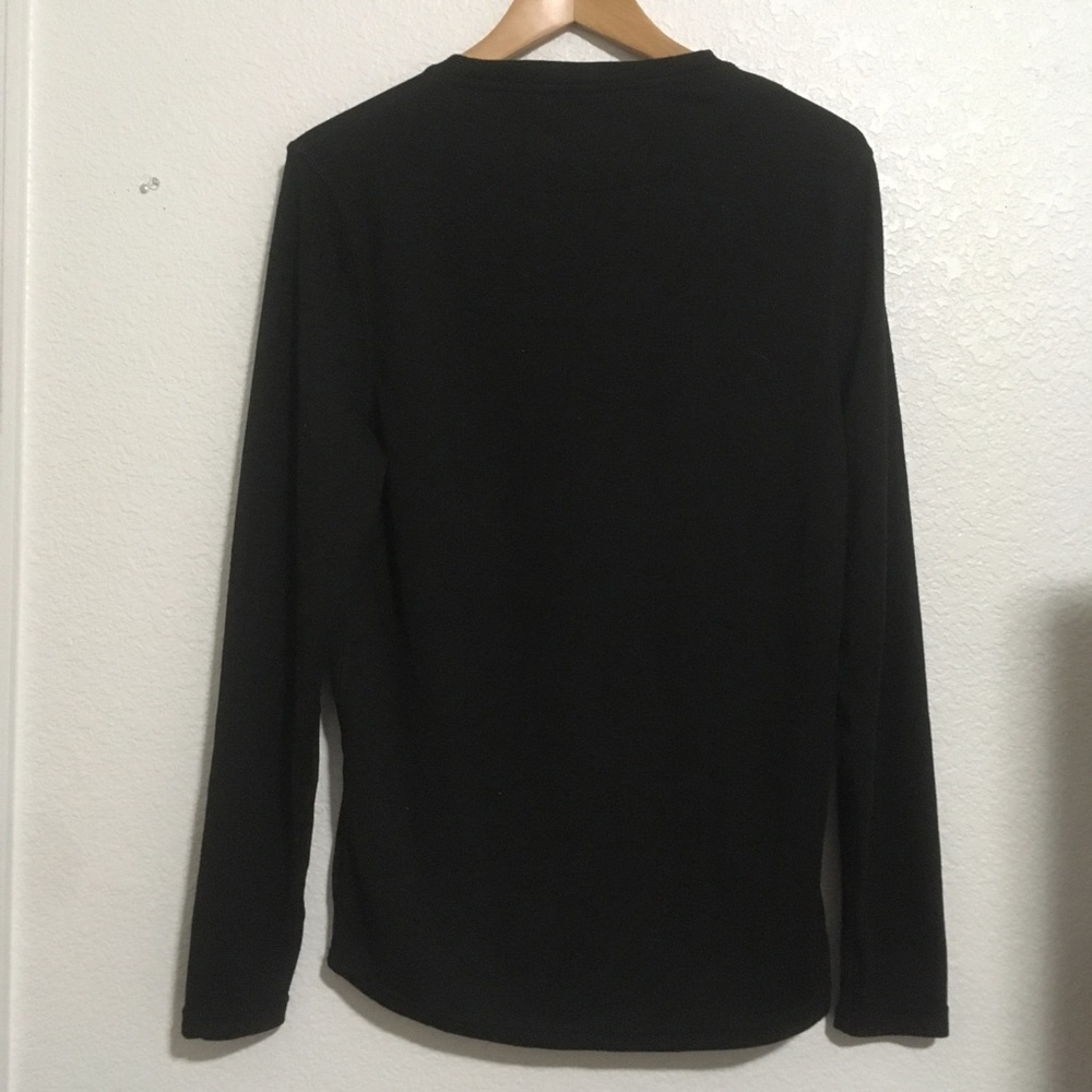 Omni Wool Black Long Sleeve - Picture 2 of 6
